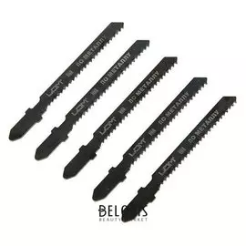 Пилки для лобзика Lom, Hss, по металлу, 5 шт. 50/75 х 2 мм, T118b