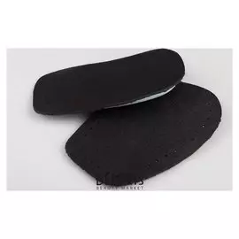 Подпяточники для обуви, 10 × 7 см, пара, цвет чёрный