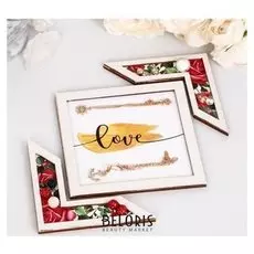 Подставка для аксессуаров "Love" розы