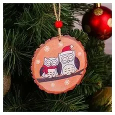Подвеска новогодняя «Совы»