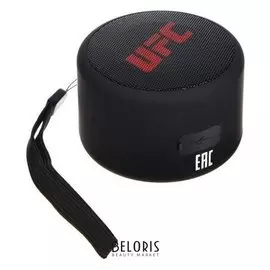 Портативная колонка Red Line UFC Bs-07, 1200мач, Bluetooth 5.0, черный