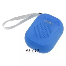 Портативная колонка Smartbuy Bloom, 3 Вт, Bluetooth, Mp3, Fm-радио, синяя