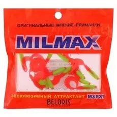 Приманка силиконовая Milmax «Головастик 2,5» №020 съедобная, 12 шт.