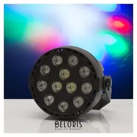 Прожектор для сцены 12 Вт, 220v, 30 град, DMX упр, Rgbw
