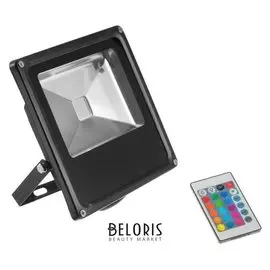 Прожектор светодиодный 50w, COB Led, с пультом, Ip66, 220 В, RGB