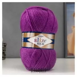 Пряжа "Angora Real 40" 60% акрил, 40% шерсть 480м/100гр (206)