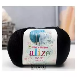 Пряжа "Baby Wool" 40% шерсть, 40% акрил, 20% бамбук 175м/50гр (60)
