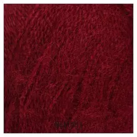 Пряжа "Mohair Delicate" 5% мохер, 10% шерсть, 85% акрил 500м/100гр (6110 винный)
