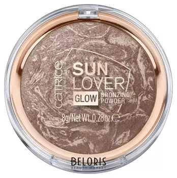 Компактная пудра с эффектом загара "Sun Lover Glow Bronzing Powder" 010