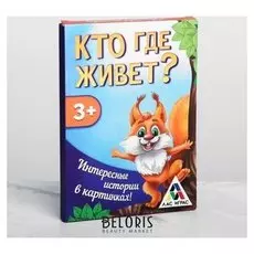 Развивающая игра «Кто где живёт?»