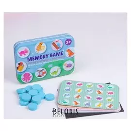 Развивающая игра «Мемори» на магнитах, 15 карточек 17х12,3х2,8 см