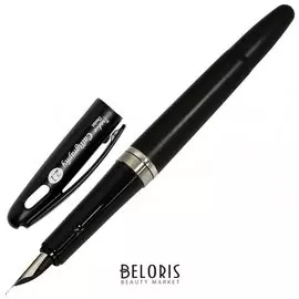 Ручка перьевая Pentel (Япония) "Tradio Calligraphy", корпус черный, линия письма 2,1 мм, черная