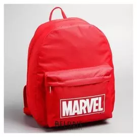 Рюкзак молодёжный «Marvel», 29 х 12 х 37 см, отдел на молнии, н/карман