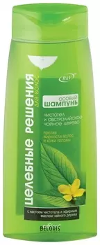 Шампунь против жирности волос Особый - Чистотел и австралийское чайное дерево