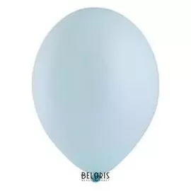 Шар латексный 14"+ B 120/449 пастель Ice Blue, нежно-голубой, набор 25 шт 1102-2292