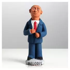 Статуэтка "Путин", разноцветная, 17 см