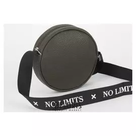 Сумка круглая с ремнём No Limits, цвет хаки
