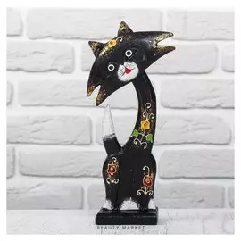 Сувенир дерево "Кошечка" 11х4,5х25 см