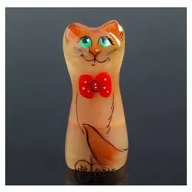 Сувенир «Кошечка», 2,3×4,5 см, селенит