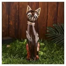 Сувенир "Кошка застенчивая"