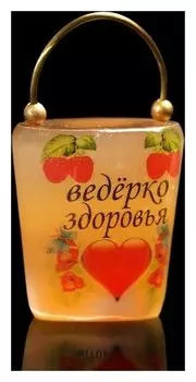 Сувенир «Ведёрко здоровья», селенит