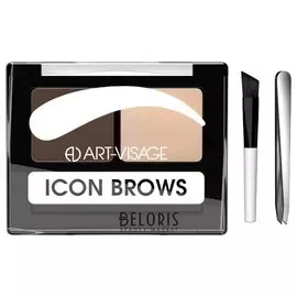 Двойные тени для бровей "Icon brows"