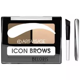 Двойные тени для бровей "Icon brows"