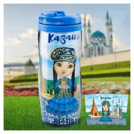 Термостакан «Казань. татарочка», 350 мл