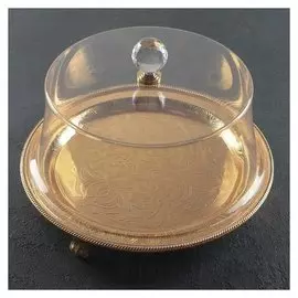 Тортовница с крышкой, 26,5×19 см, (D десерта до18,5 см)
