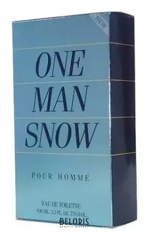 Туалетная вода мужская One Man Snow (Объем 100 мл)