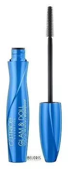 Тушь для ресниц водостойкая "Glam Doll Volume Mascara" waterproof