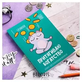 Умный блокнот Cashbook "Денежный кот"