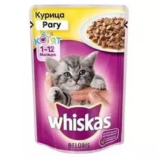 Влажный корм для кошек Whiskas