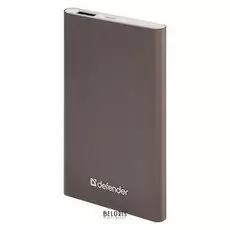 Внешний аккумулятор Defender Extralife 4000b, 1 Usb, 4000 мач, 2.1a