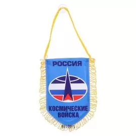 Вымпел в авто «Космические войска»