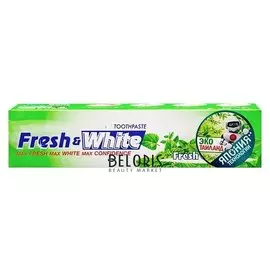 Зубная паста для защиты от кариеса, прохладная мята Fresh White