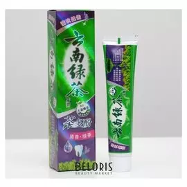 Зубная паста "Китайская традиционная на травах" с зеленым чаем, освежающая 100 гр