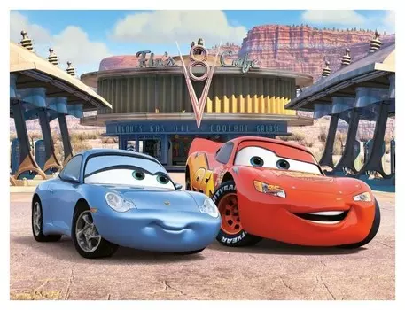 12 кубиков Disney "Тачки"