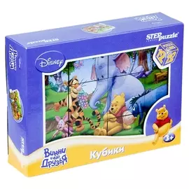 12 кубиков Disney "Винни Пух"