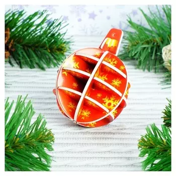 3D конструктор-подвеска «Красный шар»