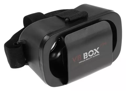 3D очки мини виртуальной реальности Luazon, телефоны до 5,5", чёрные