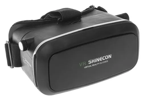 3D очки виртуальной реальности Luazon, телефоны до 6.5" (75х160мм), чёрные
