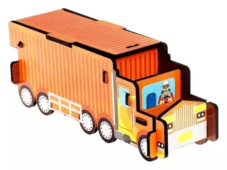 3D пазл-конструктор «Грузовик»