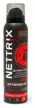 Аэрозоль Nettrix Intensive, от комаров и клещей, 150 мл