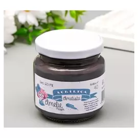 Акриловая краска Amelie аметист. 120 мл