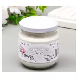 Акриловая краска Amelie белый. 120 мл