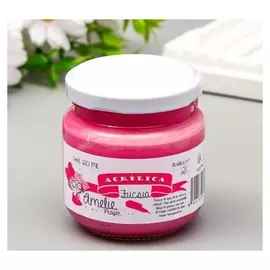 Акриловая краска Amelie фуксия. 120 мл