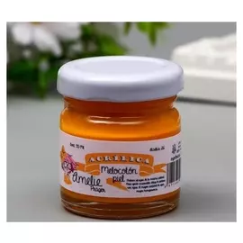 Акриловая краска Amelie персик, 30 мл