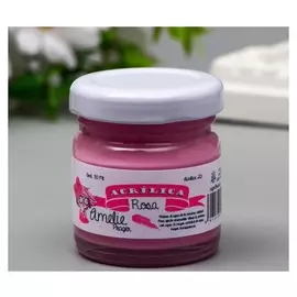Акриловая краска Amelie розовый, 30 мл