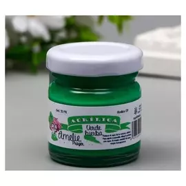 Акриловая краска Amelie травяной зелёный, 30 мл